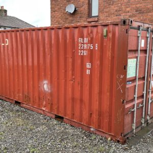 20ft once used shipping containers