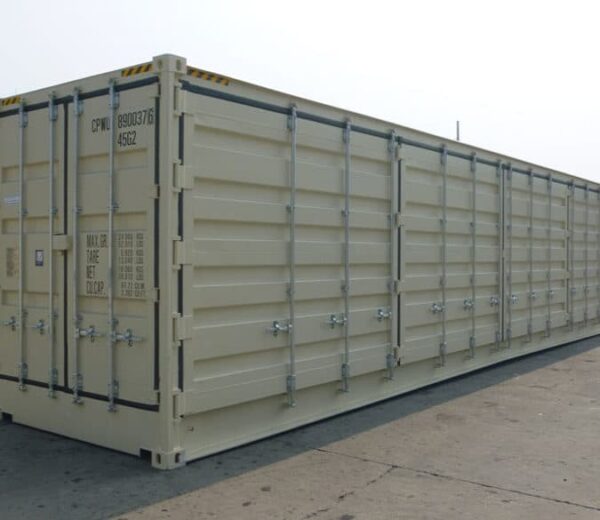40' Open Side One Trip Container